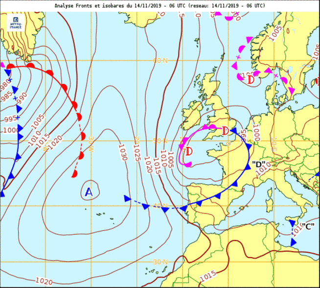 meteo formation comment prévoir le temps avec une seule carte météo